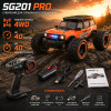 Машинка на радиоуправлении ZLL SG201 PRO 1:20 Orange — RC внедорожник 4WD, металлическая трансмиссия, независимая подвеска, до 40 км/ч, до 40 минут, до 70 м